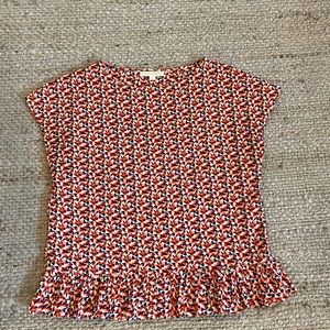 Ann Mashburn printed blouse